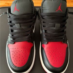 Air Jordan 1 Low White/Varsity/Red/White/Black